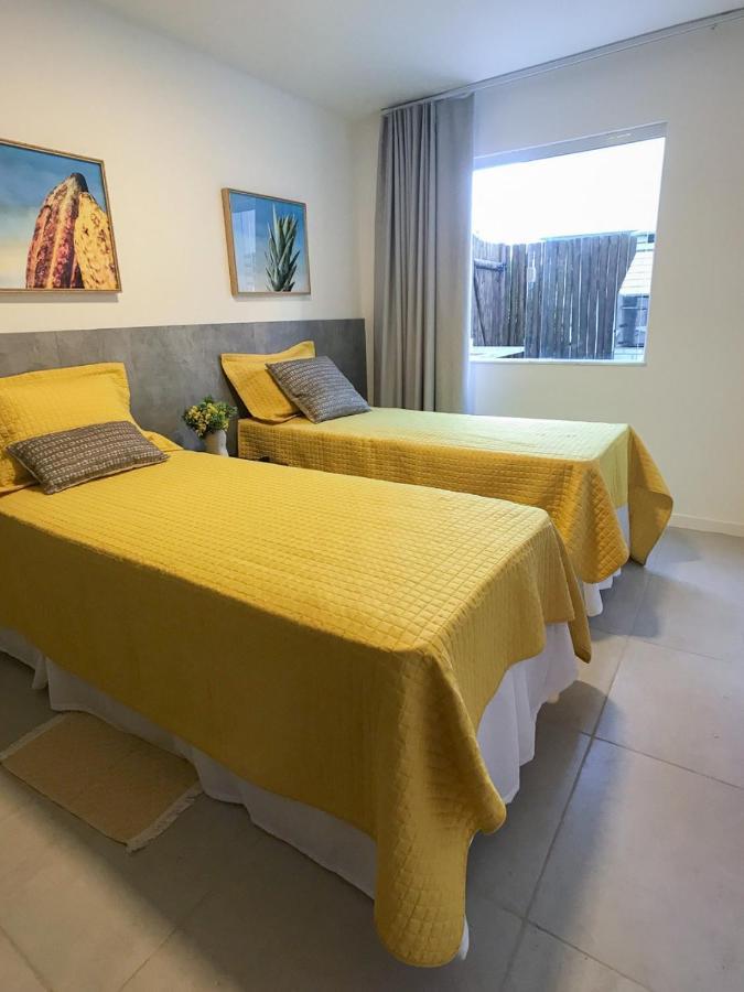 الشقق الفندقية Porto Smeralda Guarajuba 100M Praia المظهر الخارجي الصورة