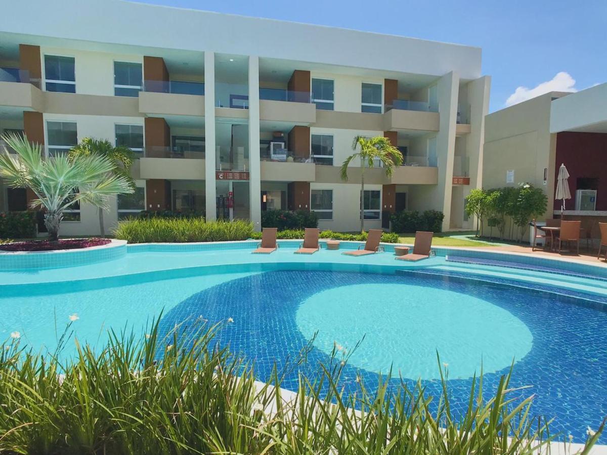 الشقق الفندقية Porto Smeralda Guarajuba 100M Praia المظهر الخارجي الصورة